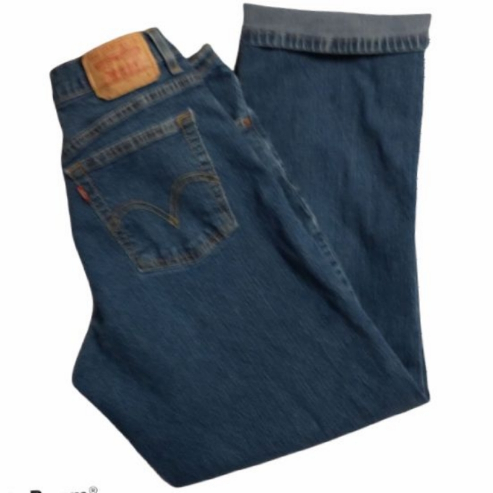 Levi's 550 Relaxed Fit Bootcut Size 12 Short